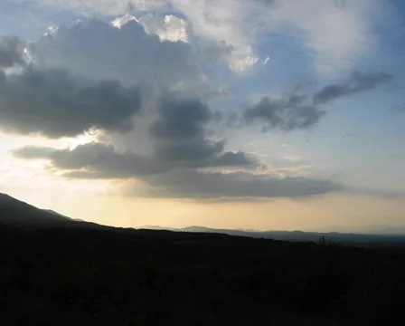 Sun goes to sleep 库存影片 5298195