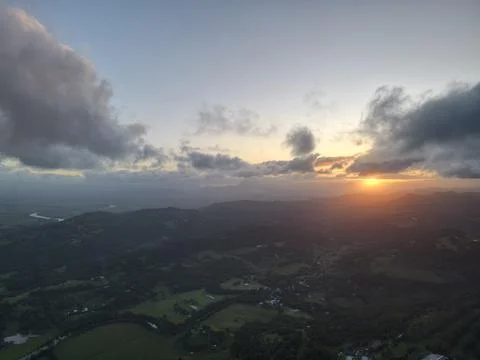 Sun Going To Sleep Stock Photos