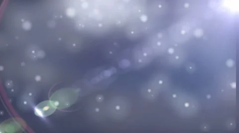 The sun  on a gray background with flying white particles Stock-Footage 61469536