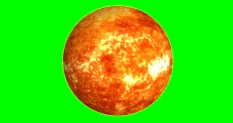 Sun green screen Stock Footage 130022866