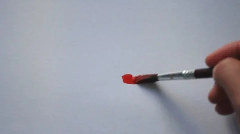 Sun. Hand painting. Stock Footage 8651622