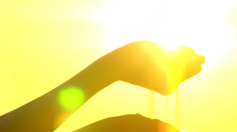 Sun Hands, Desert Sands #2 Stock Footage 35728752