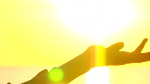Sun Hands, Desert Sands #3 Stock Footage 35728666
