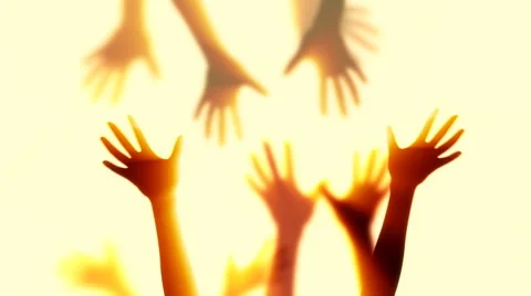 Sun hands Video stock 50126318