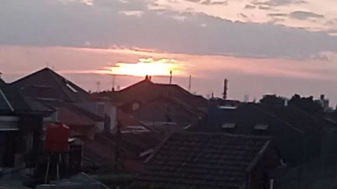 The sun has set Stock-Footage 220126686