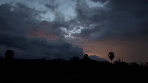 The sun has set Stock Footage 223254175