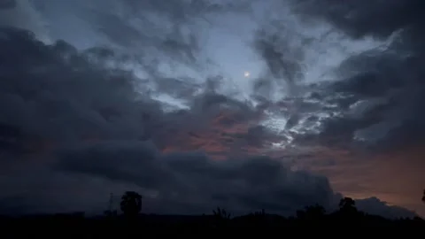 The sun has set Stock Footage 223254281