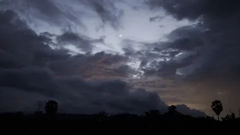 The sun has set Stock Footage 223254283