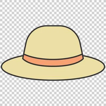Sun hat Stock Illustration