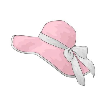 Sun Hat illustration 스톡 일러스트