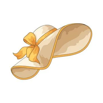 Sun Hat illustration イラスト素材
