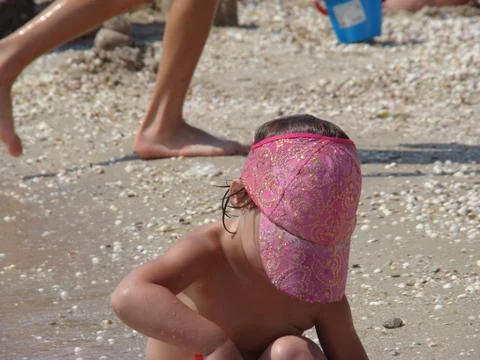 A sun hat Stock Photos