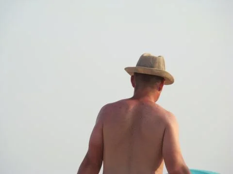 A sun hat Foto stock