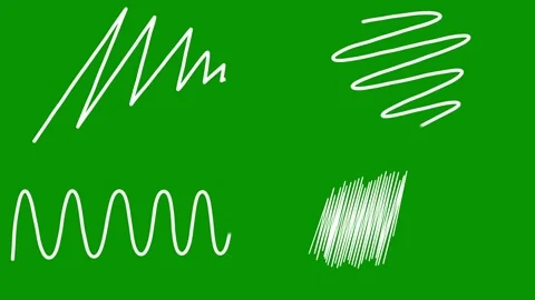 Sun heart and thought bubbles drawn with pencil effect on green screen. 스톡 동영상 335755891