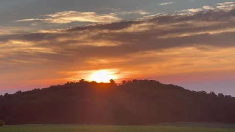 Sun Hill Stock Footage 293825302