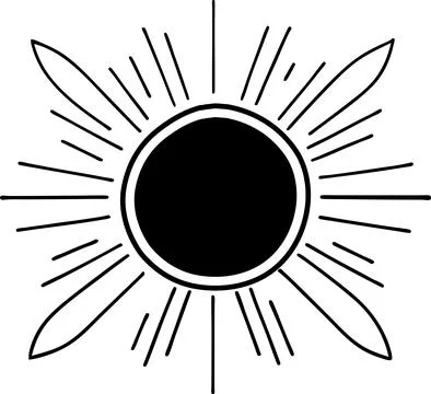 Sun-icon (5) Stock Illustration