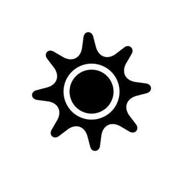 Sun icon. Beach and vacation icon vector illustration Stock Illustration