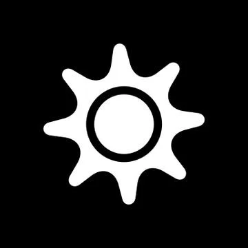 Sun icon. Beach and vacation icon vector illustration Stock Illustration