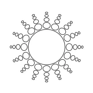 Sun icon Stock Illustration