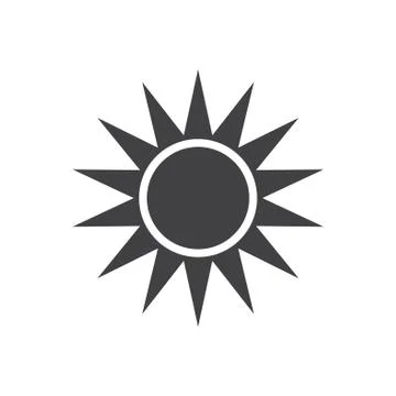 Sun Icon Stock Illustration