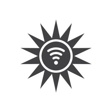 The sun Icon Stock Illustration