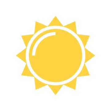Sun icon Stock Illustration