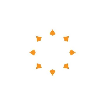 Sun icon. Simple style summer travel big sale poster background symbol. Sun.. Stock Illustration