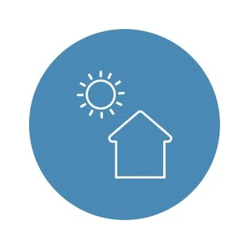 Sun icon symbol vector Stock Illustration