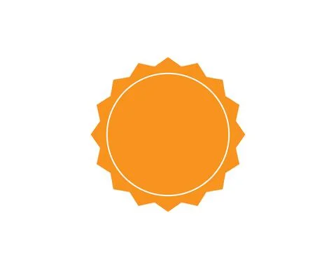 Sun icon. Trendy vector summer symbol for website design, web button, mobile  Stock Illustration