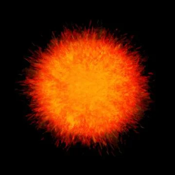 Sun-illustrated Stock Illustration