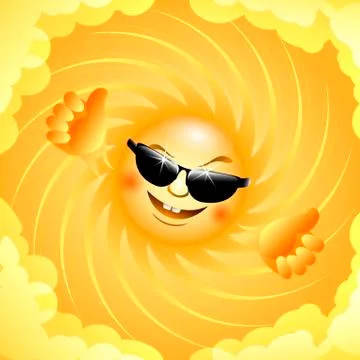 Sun Stock Illustration