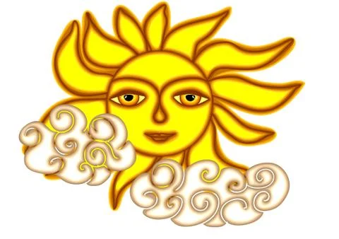 Sun Stock Illustration