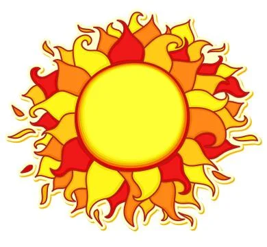 Sun Stock Illustration