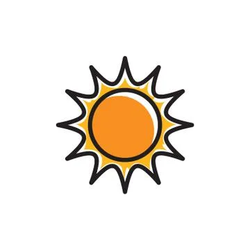 Sun Stockillustratie