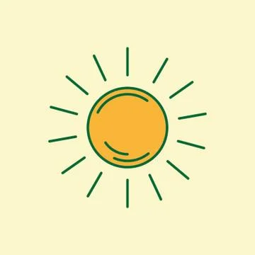 Sun Stock Illustration
