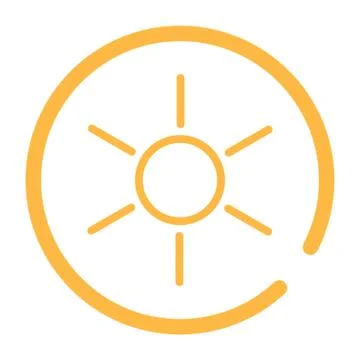 Sun Illustrazione stock