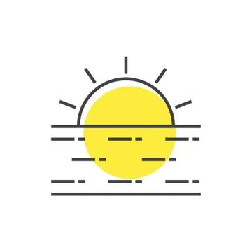 Sun Illustrazione stock