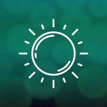 Sun Stock-Illustration