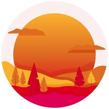 The sun Stock Illustration