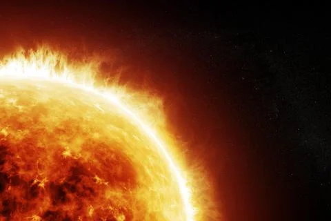 The Sun Stock Illustration