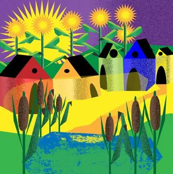 Sun Stock Illustration