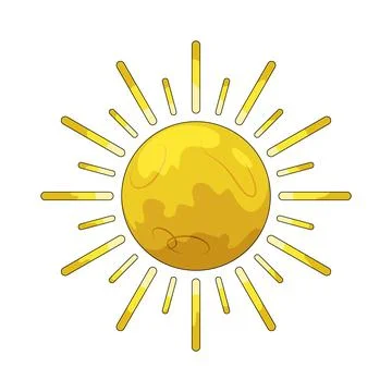 Sun illustration Stock Illustration