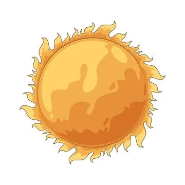 Sun illustration Stock Illustration