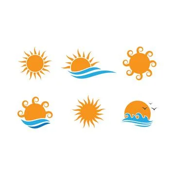 Sun ilustration design Stock-Illustration