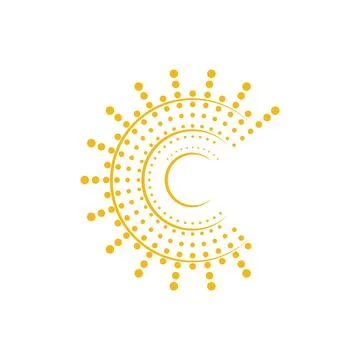 Sun ilustration design Stock-Illustration