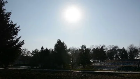 Sun Island Park Vídeo Stock 85210447