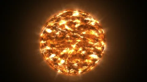 The sun isolated 스톡 동영상 11047091