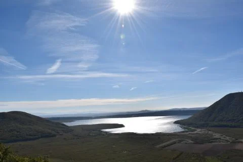 Sun lake  스톡 사진