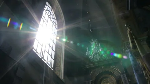 Sun light and buildings, nature Stock Footage 63570443