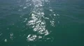 Sun light on the Atlantic Ocean water in 4K 4k or 4k+ Resolution